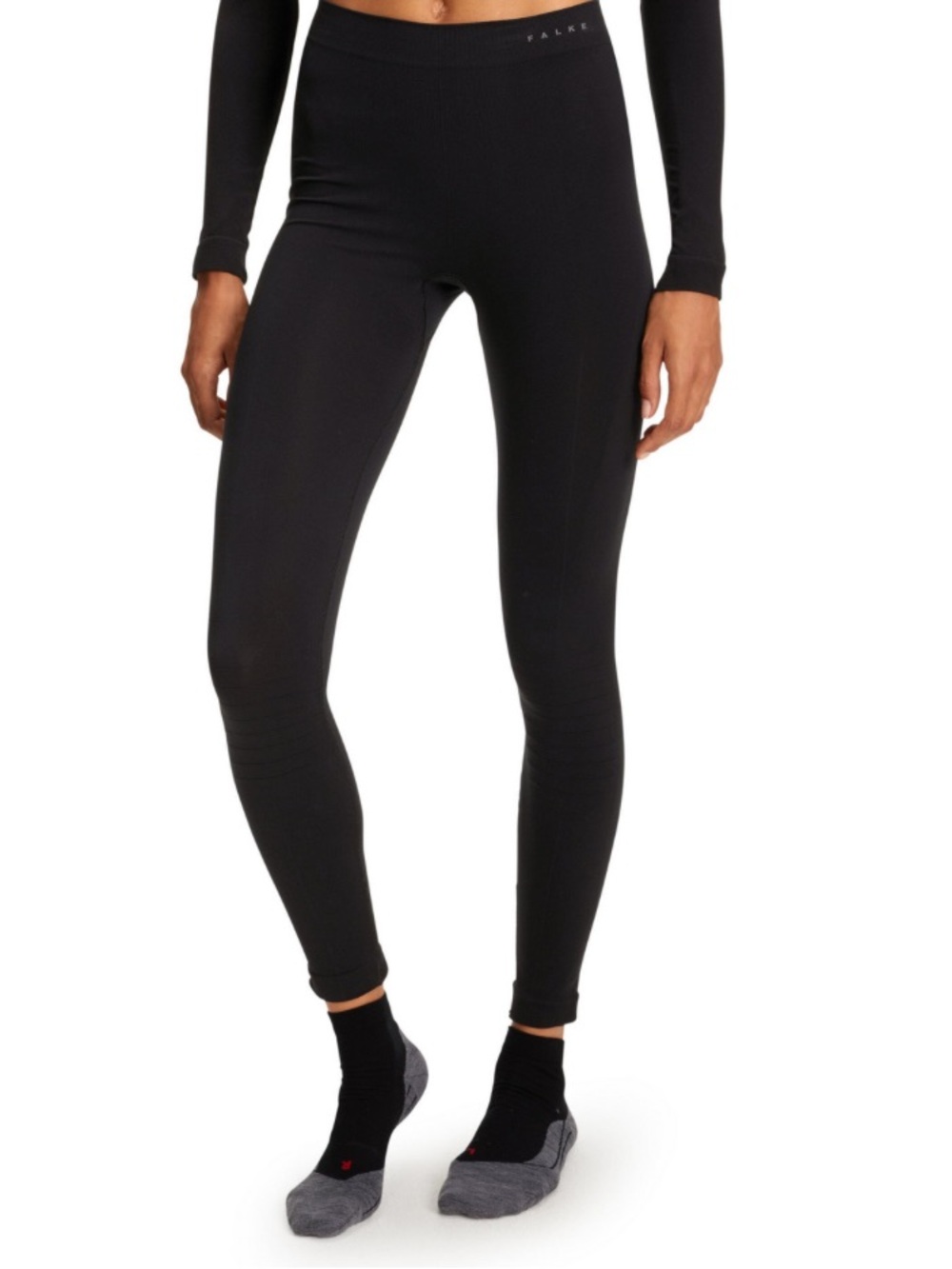 NEW Falke Women’s Full Length Base Layer Ski Tights Warm Small